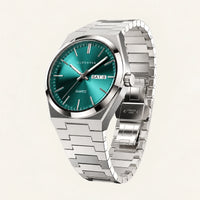 Aldenvar Ashford 40mm, Green, three-quarter view