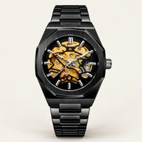 Aldenvar Octagon Skeleton 42mm, Black