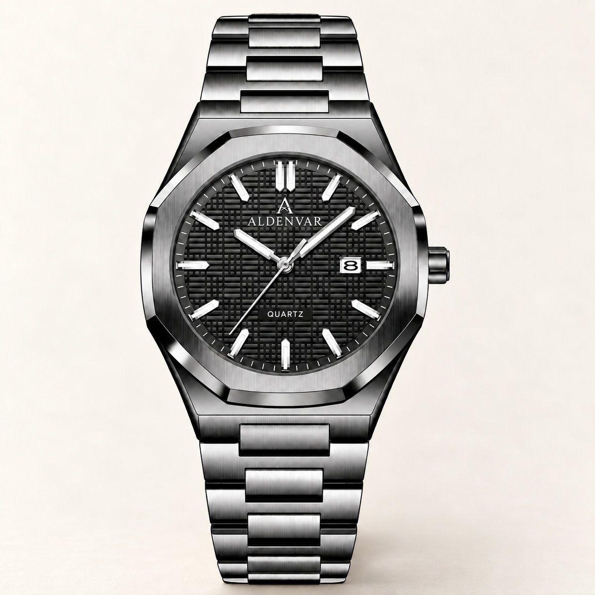 Aldenvar Octagon 41mm, Black