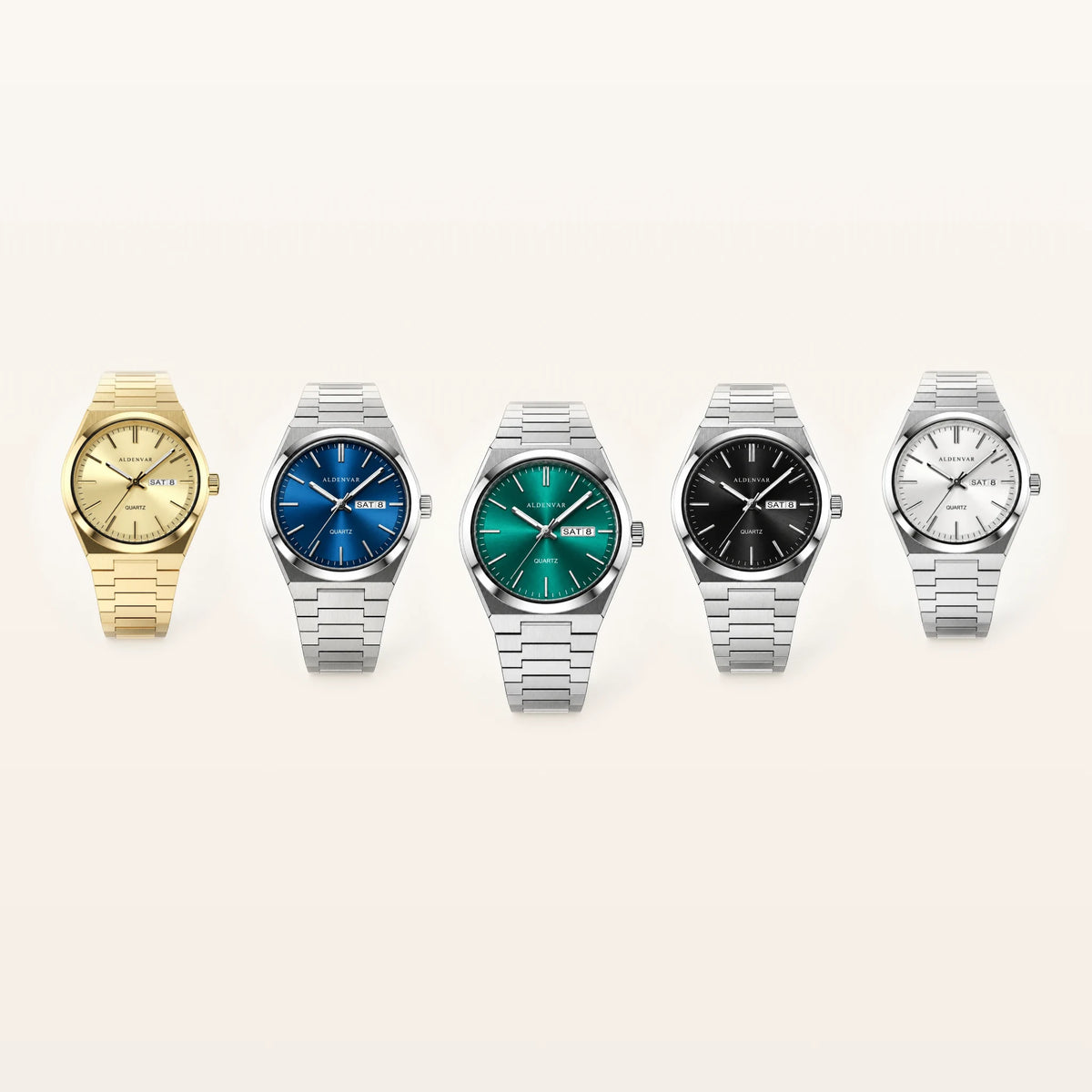Groomsmen Set: Ashford 40mm, five watches