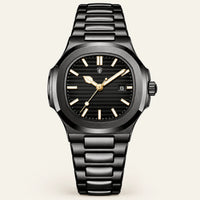 Harbor 41mm, Black / Gold