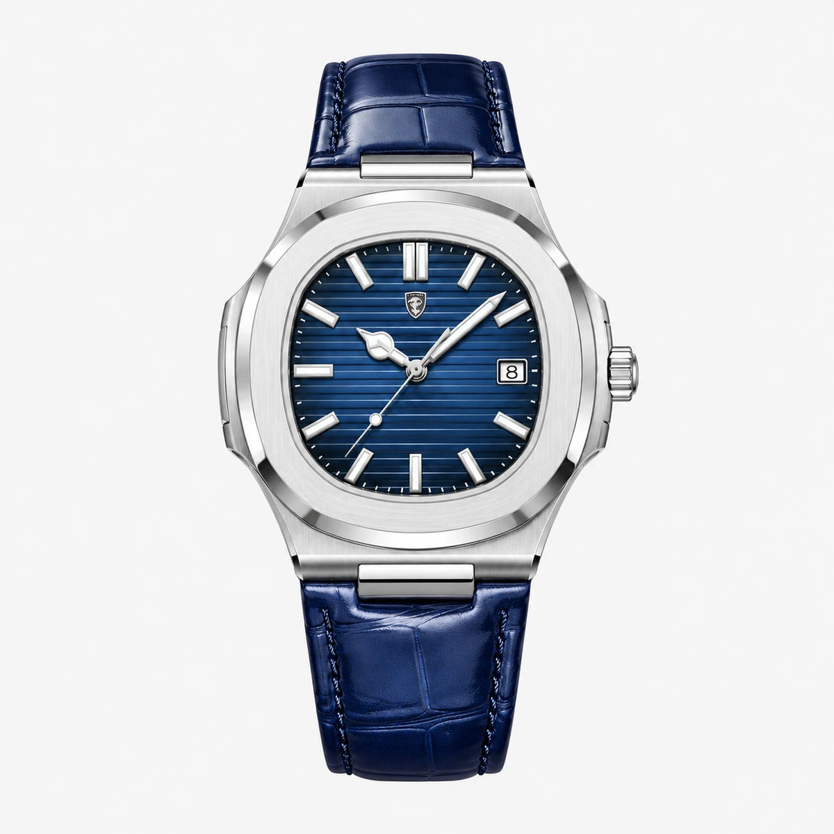 Wexley 41mm, Silver / Blue